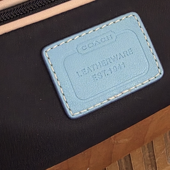 Coach Pouch, Zippered Top, Cosmetics, Pens Etc. - Picture 8 of 12